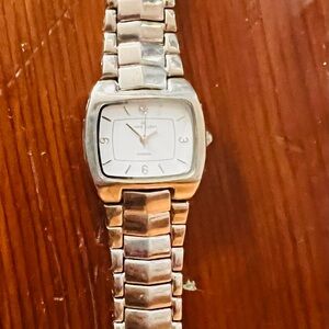 Ann Klein Silver Metal Watch